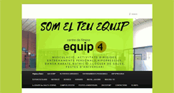 Desktop Screenshot of equip4.es